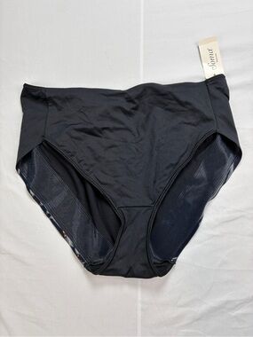 Soma High-Leg Vanishing Tummy Brief Black NWT Slimming Vanishing Edge